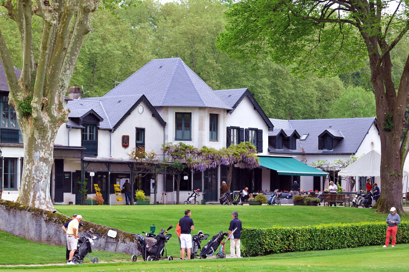 Le Club House du Golf de Pau de nos jours.